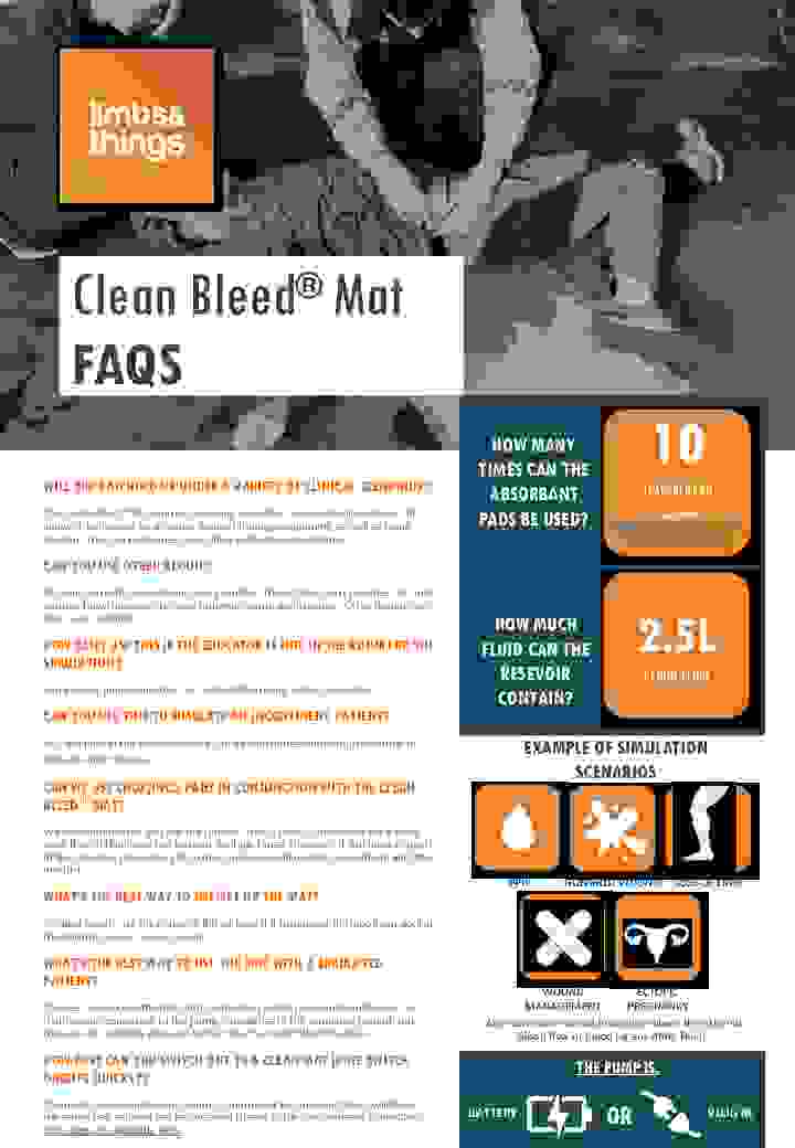 Clean Bleed FAQ