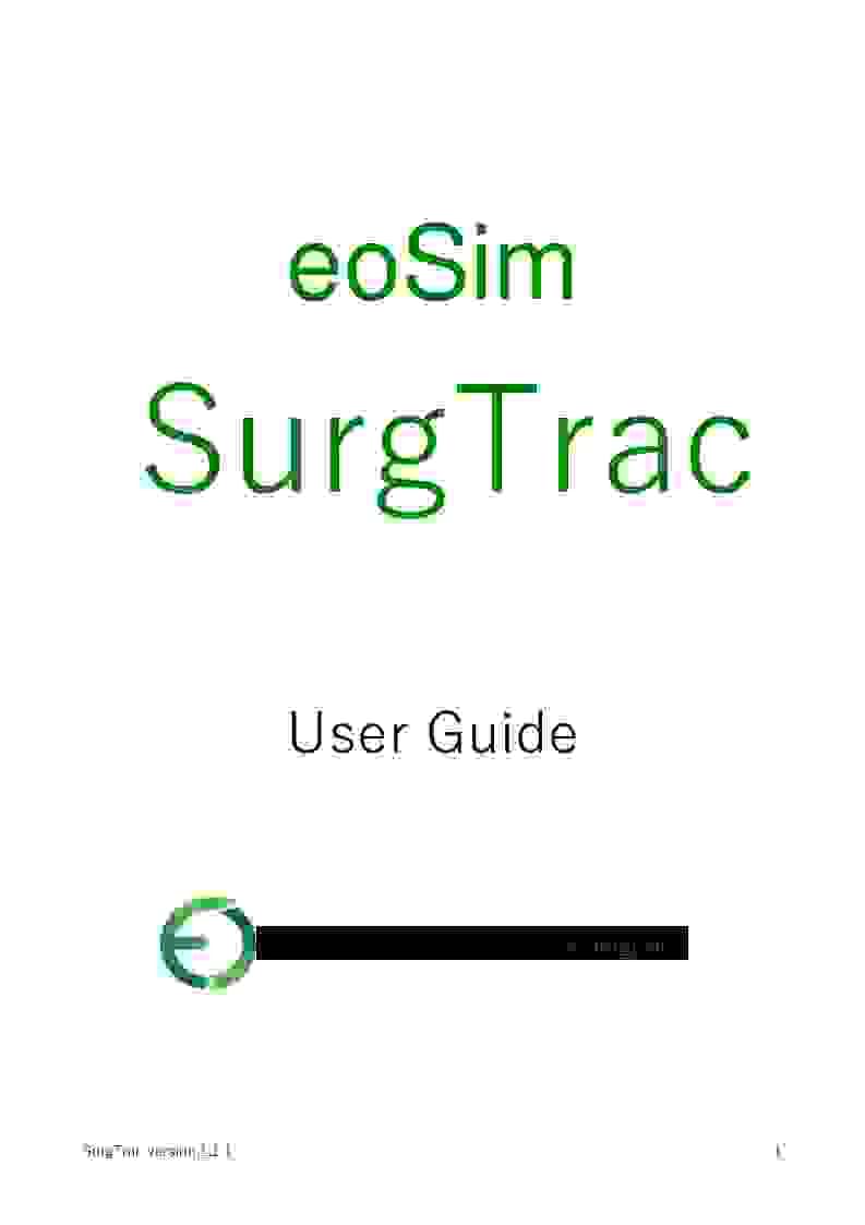Surgtrac Individual User Guide V4