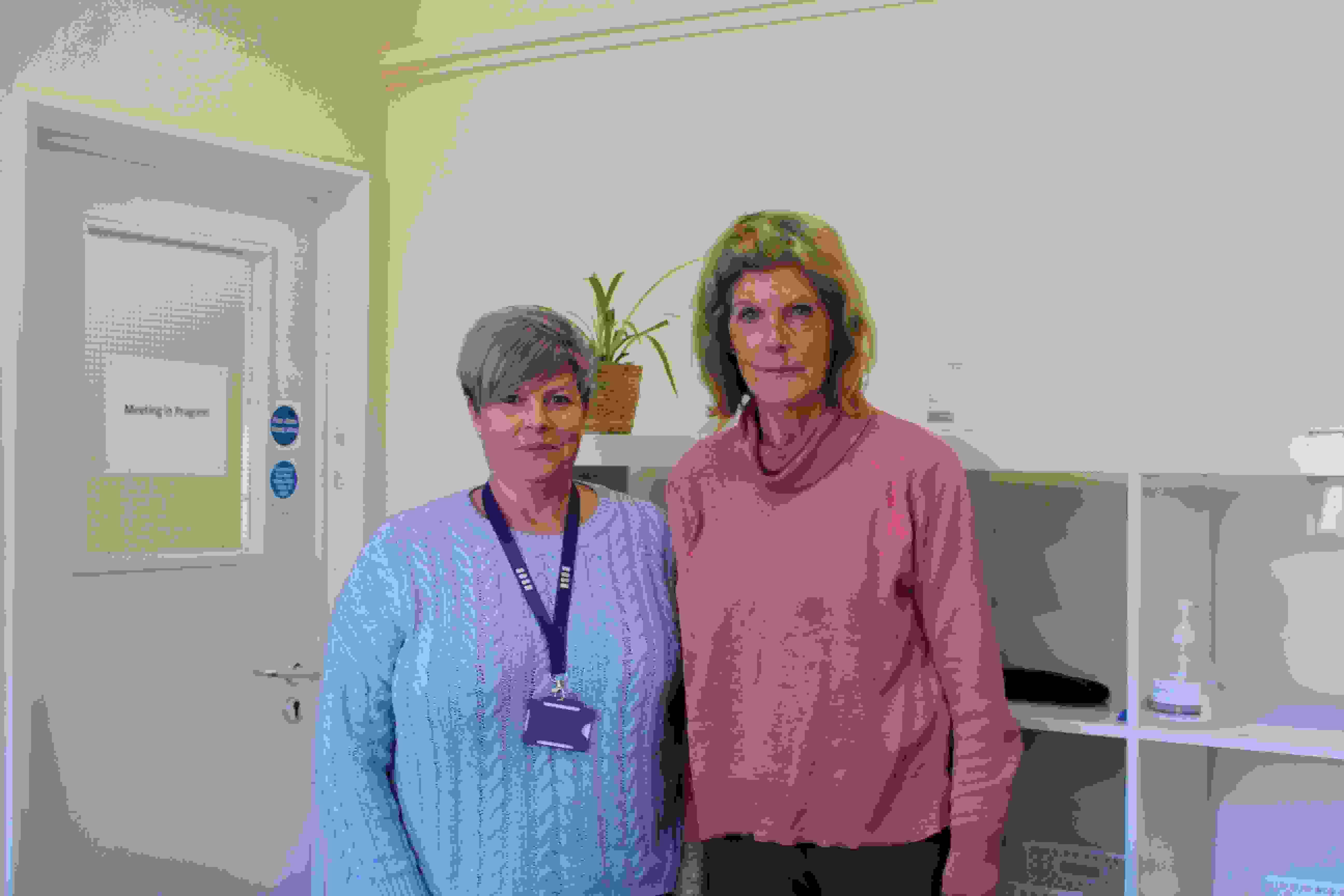 Margot Cooper, our Founder, with Julie Dempster, Founder of BOSH.