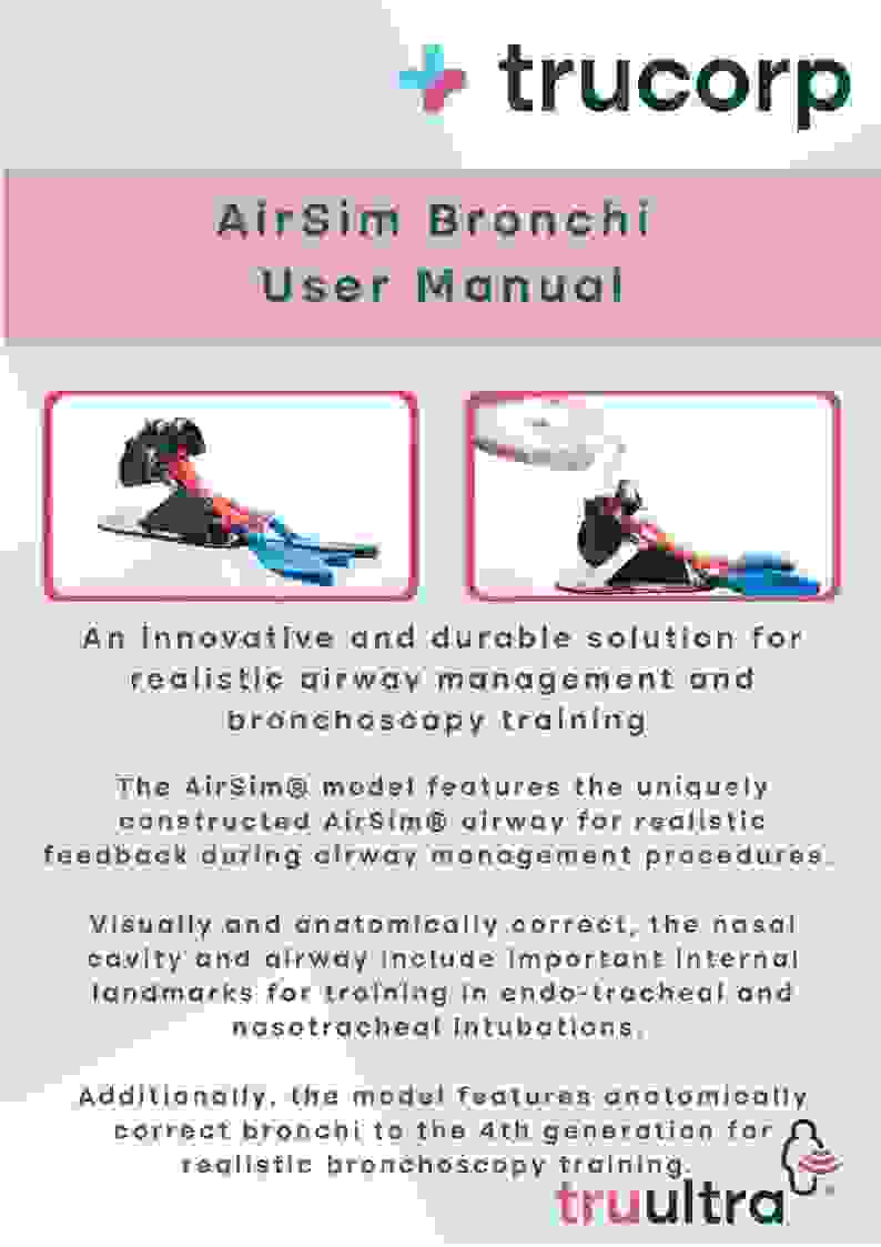 Airsim Bronchi User Manual Trucorp